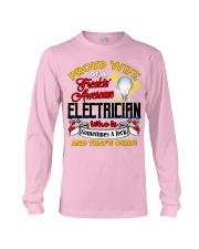 Electrician's Wife Long Sleeve Tee tile