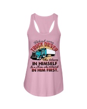 Trucker's Mom Ladies Flowy Tank tile