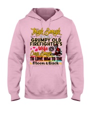 Firefighter's Wife Hooded Sweatshirt front