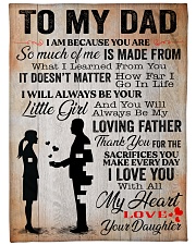 GIFT FOR DAD Premium Large Fleece Blanket - 60" x 80" front