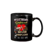 ELECTRICIAN'S GIRLFRIEND LOVES WINE Mug thumbnail