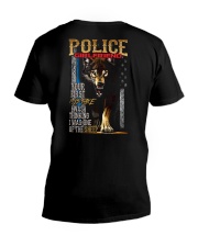 POLICE OFFICER'S GIRLFRIEND - I'M THE WOLF V-Neck T-Shirt thumbnail