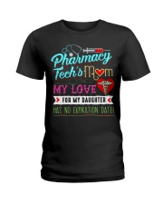 PHARMACY TECH'S MOM - PAST BUYERS EXCLUSIVE Ladies T-Shirt thumbnail
