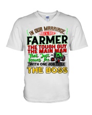 Farmer's Wife V-Neck T-Shirt tile
