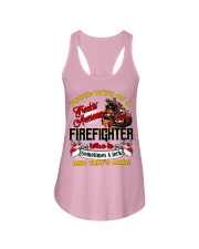 Firefighter's Wife Ladies Flowy Tank tile