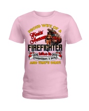 Firefighter's Wife Ladies T-Shirt tile