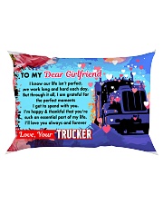 GIFT FOR A TRUCKER'S GIRLFRIEND - PREMIUM Rectangular Pillowcase front