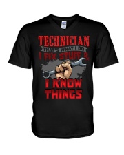 Technician V-Neck T-Shirt tile