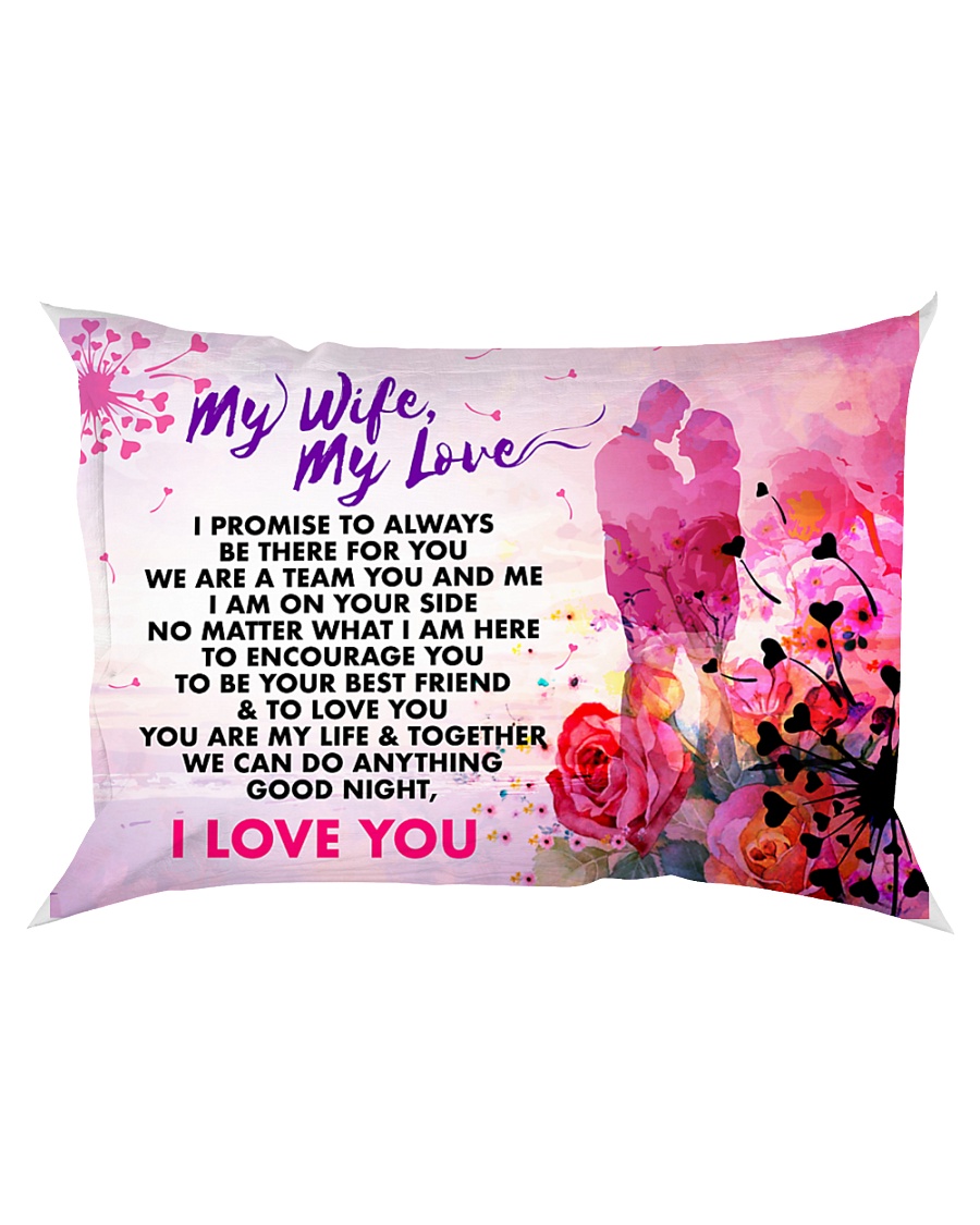 GIFT FOR YOUR WIFE - PREMIUM Rectangular Pillowcase