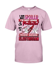 Electrician's Girl Classic T-Shirt front