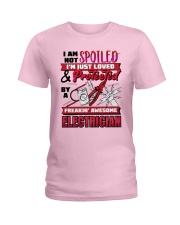 Electrician's Girl Ladies T-Shirt tile