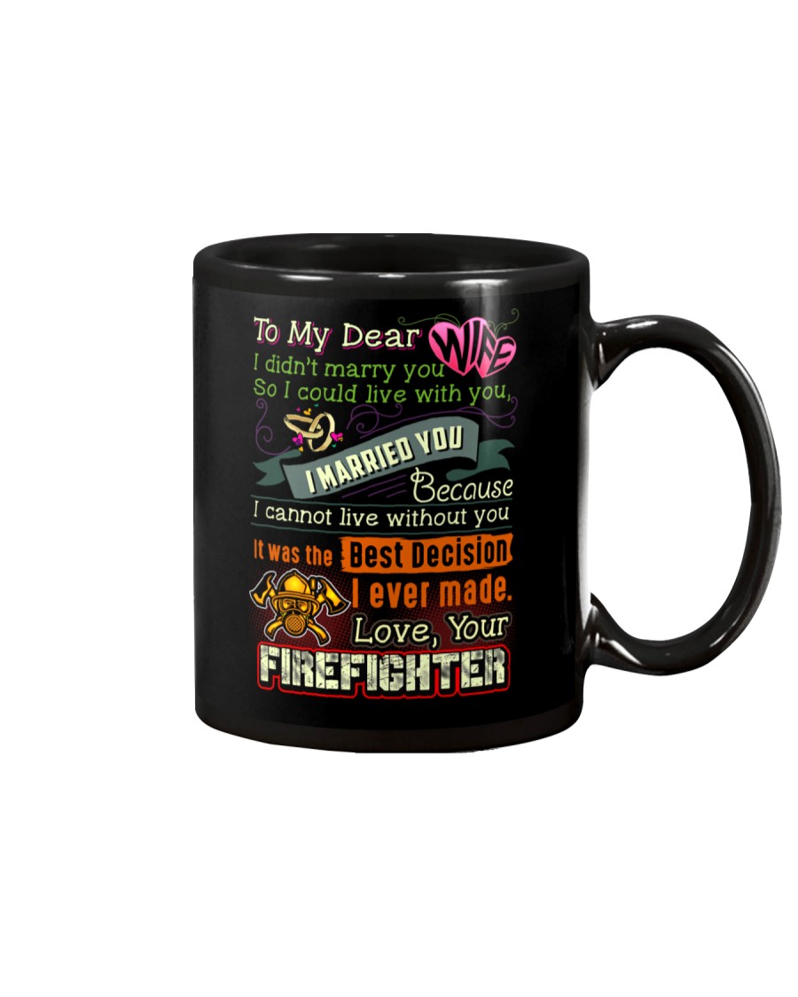 FIREFIGHTER'S WIFE Mug