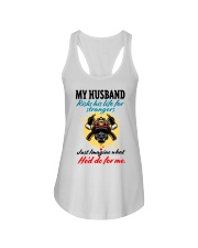 FIREFIGHTER'S WIFE Ladies Flowy Tank tile