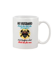 FIREFIGHTER'S WIFE Mug tile