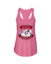 Nurse Mom Ladies Flowy Tank tile