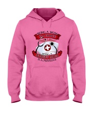 Nurse Mom Hooded Sweatshirt front
