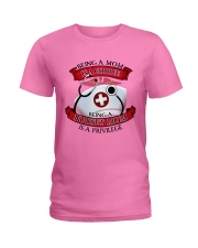 Nurse Mom Ladies T-Shirt tile