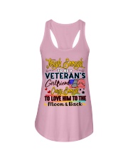 Veteran's Girlfriend Ladies Flowy Tank tile