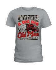 Old Trucker Ladies T-Shirt tile