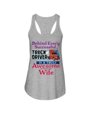 Trucker's Wife Ladies Flowy Tank tile