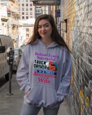 Trucker's Wife Hooded Sweatshirt lifestyle-unisex-hoodie-front-1