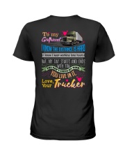 TRUCKER'S GIRLFRIEND Ladies T-Shirt thumbnail