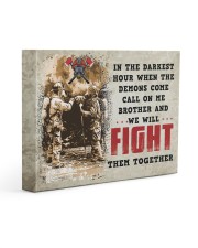 FIREFIGHTER - Premium 14x11 Gallery Wrapped Canvas Prints front
