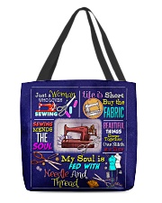 Sewing All-over Tote back
