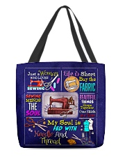 Sewing All-over Tote front