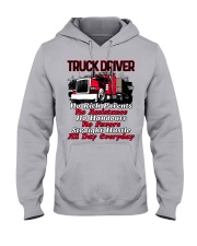 TRUCKER Hooded Sweatshirt front