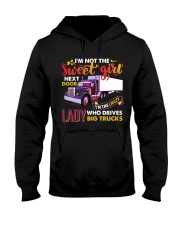 Lady Trucker Hooded Sweatshirt front
