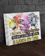 BARTENDER - Premium 14x11 Gallery Wrapped Canvas Prints aos-canvas-pgw-14x11-lifestyle-front-11