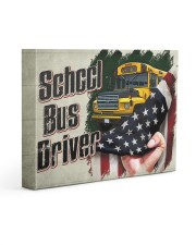 SCHOOL BUS DRIVER - Premium 14x11 Gallery Wrapped Canvas Prints front