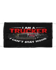 TRUCKER Cloth face mask front