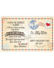 GIFT FOR WIFE - PREMIUM 17x11 Poster front