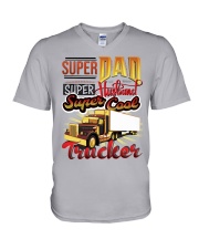 Trucker V-Neck T-Shirt tile