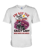 I Love Riding Big Bikes V-Neck T-Shirt tile