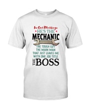 MECHANIC'S WIFE Classic T-Shirt front
