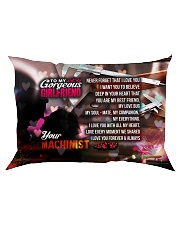 GIFT FOR A MACHINIST'S GIRLFRIEND - PREMIUM Rectangular Pillowcase front