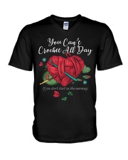 Crocheting V-Neck T-Shirt tile