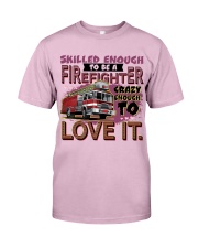 Lady Firefighter Classic T-Shirt tile