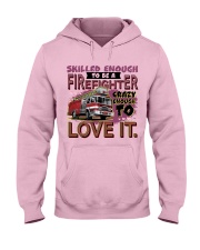 Lady Firefighter Hooded Sweatshirt front