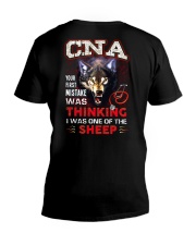 CNA - I'm the Wolf V-Neck T-Shirt tile