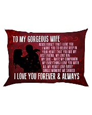 GIFT FOR YOUR WIFE - PREMIUM Rectangular Pillowcase front