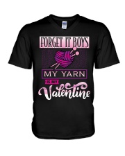 Knitting V-Neck T-Shirt tile