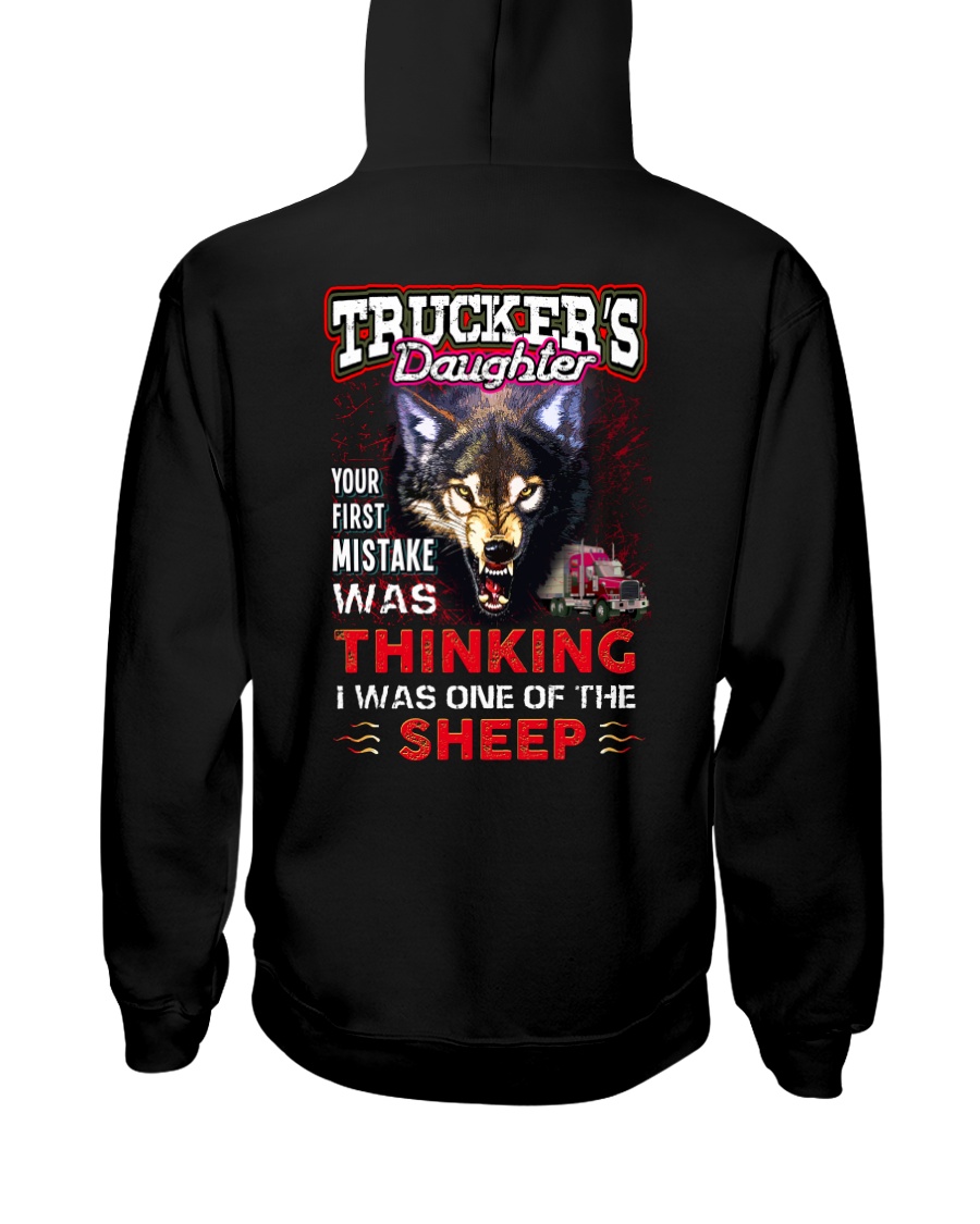 Trucker's Daughter - I'm the Wolf Hooded Sweatshirt