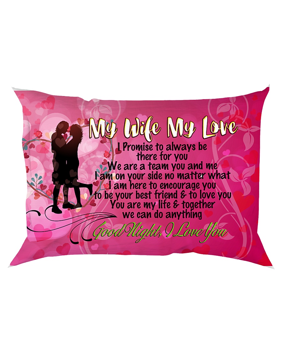 GIFT FOR YOUR WIFE - PREMIUM Rectangular Pillowcase