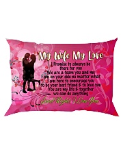 GIFT FOR YOUR WIFE - PREMIUM Rectangular Pillowcase front