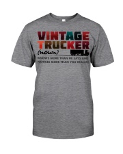 VINTAGE TRUCKER Classic T-Shirt tile