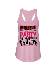 Cat Lady Ladies Flowy Tank tile